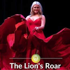 The Lion's Roar Scarlet Prom Dress